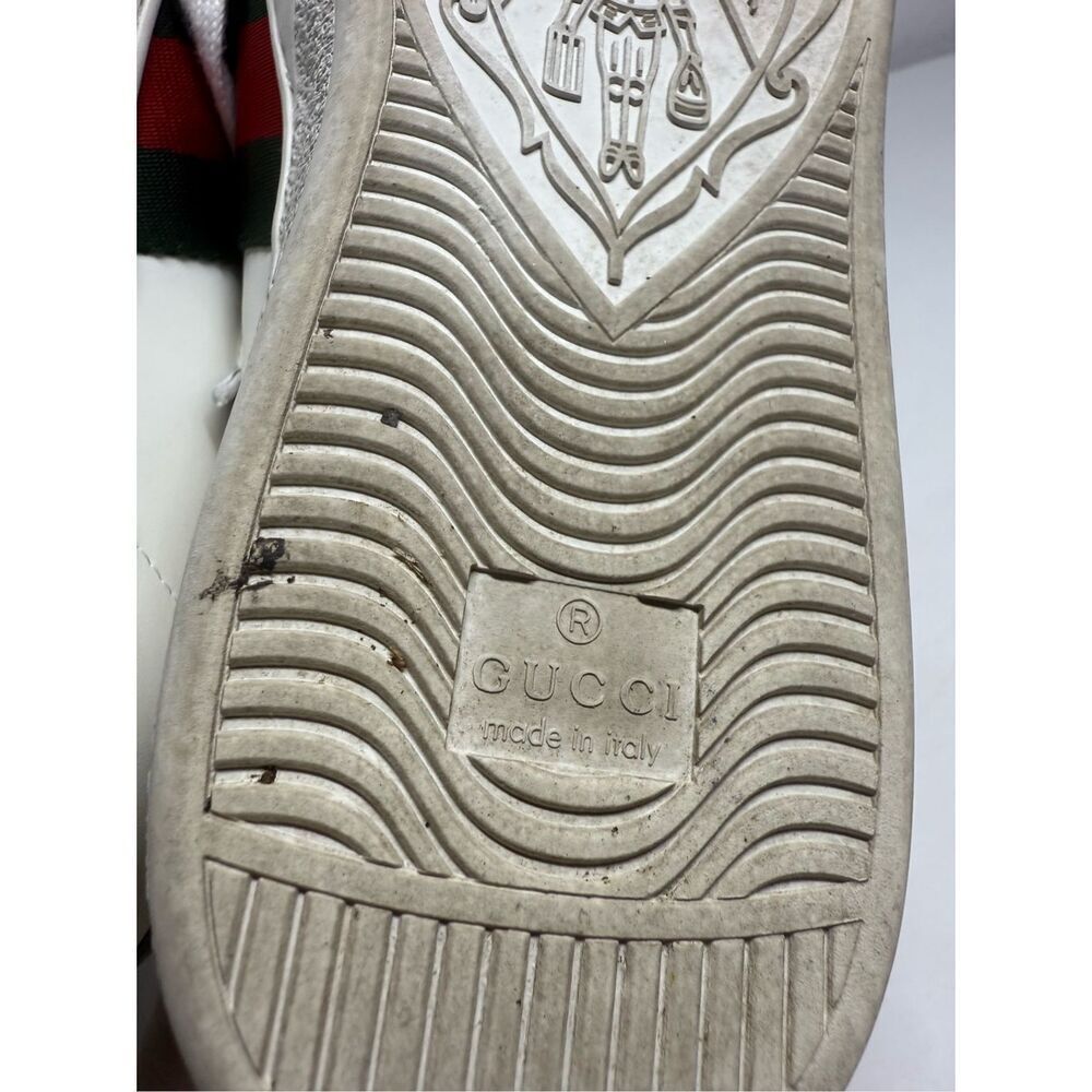 Gucci Ace Embroidered Snake Sneakers Size 42 EU/ 9 US Men’s 10,5 Women’s - Picture 10 of 16